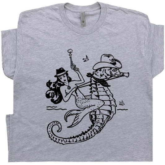 Mermaid Seahorse T-Shirt
