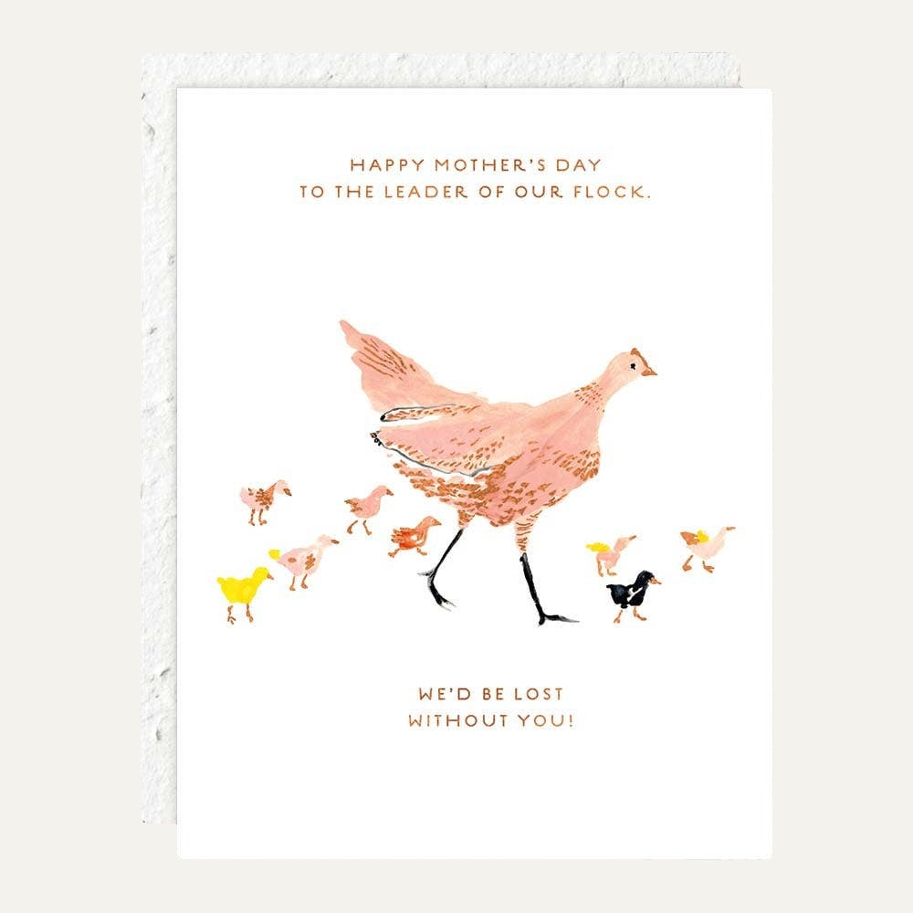 Mother Hen - Mother's Day Card