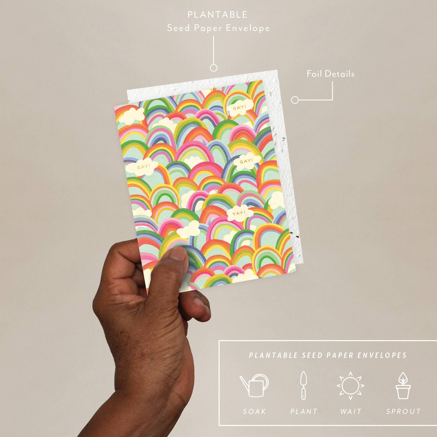 Rainbows - Pride Card