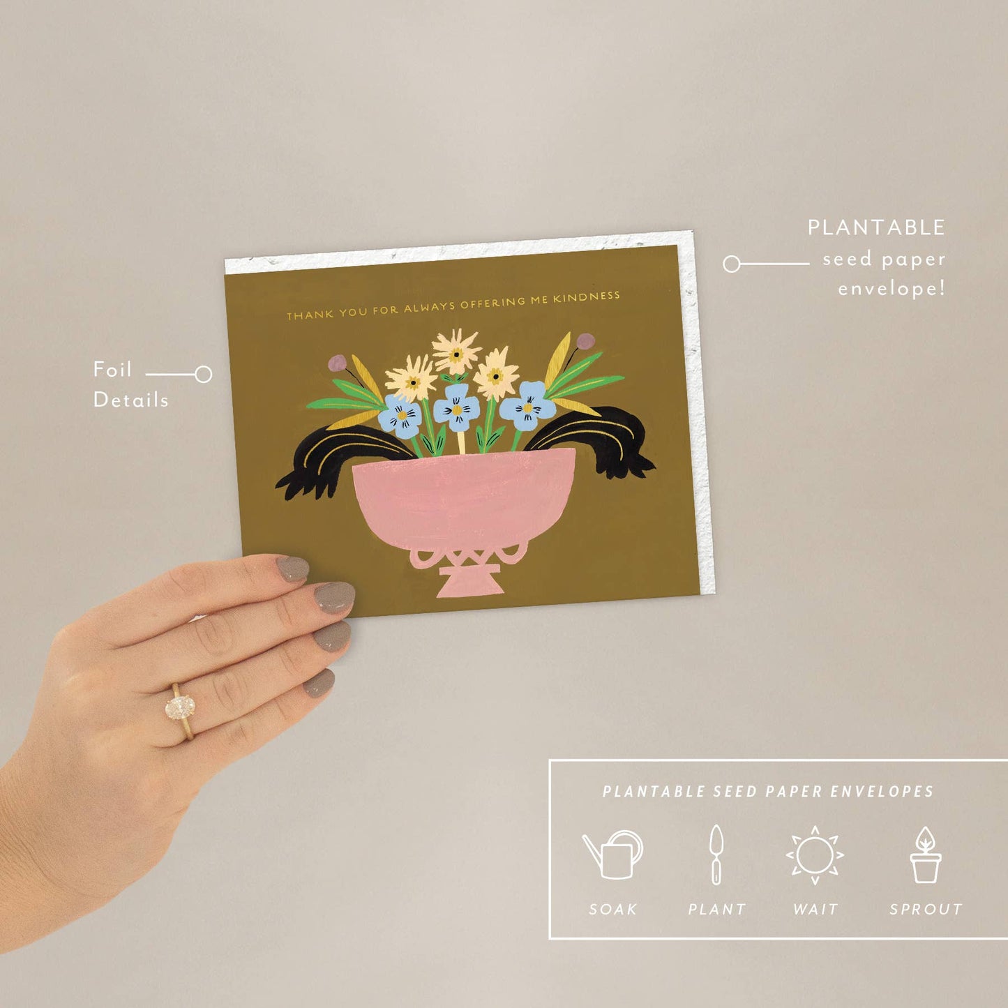 Kindness - Thank You Card