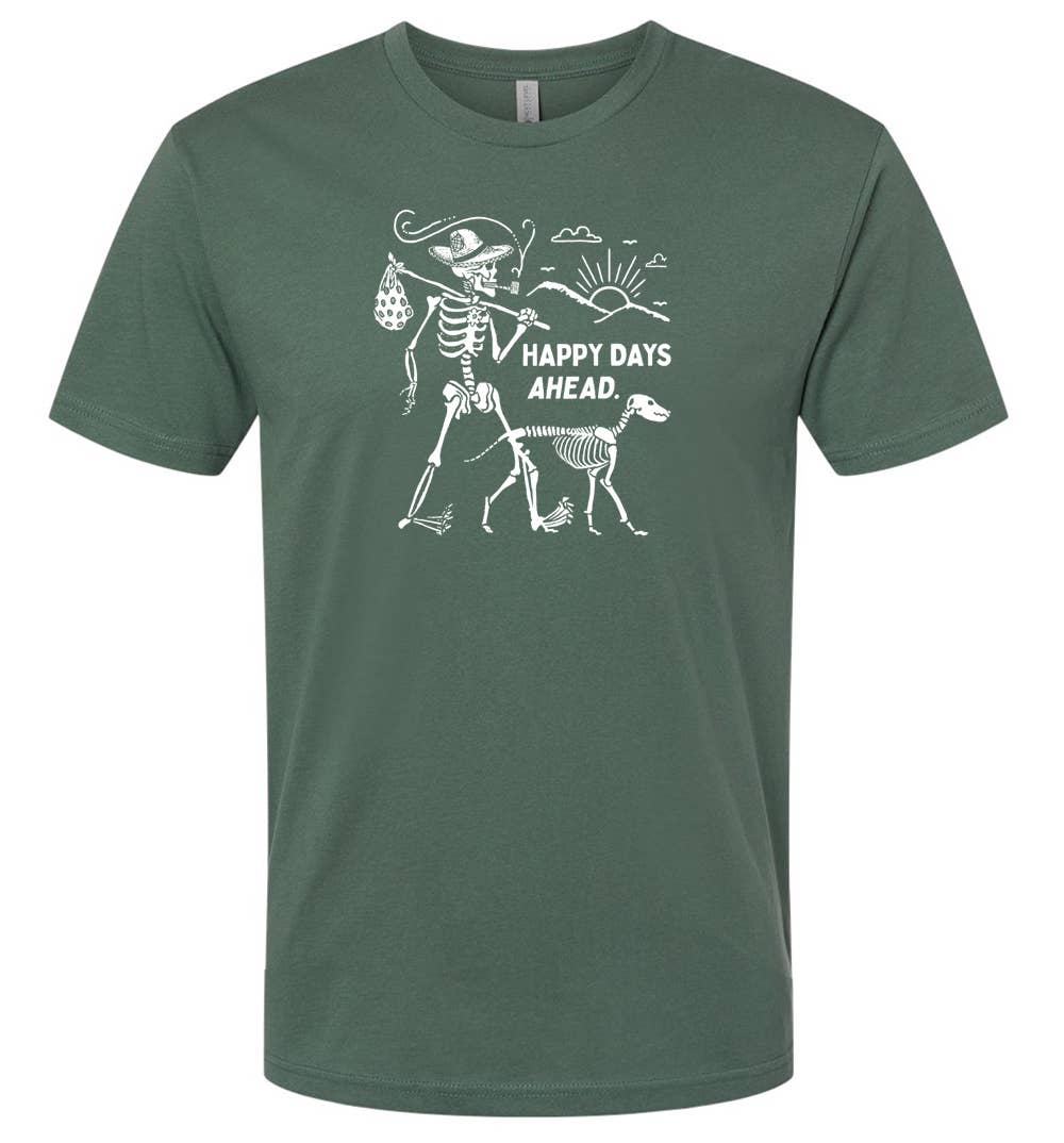Skeleton Walking T-Shirt