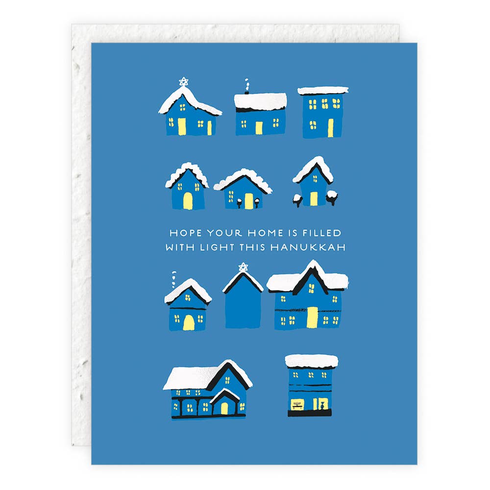 Hanukkah Homes Hanukkah Card