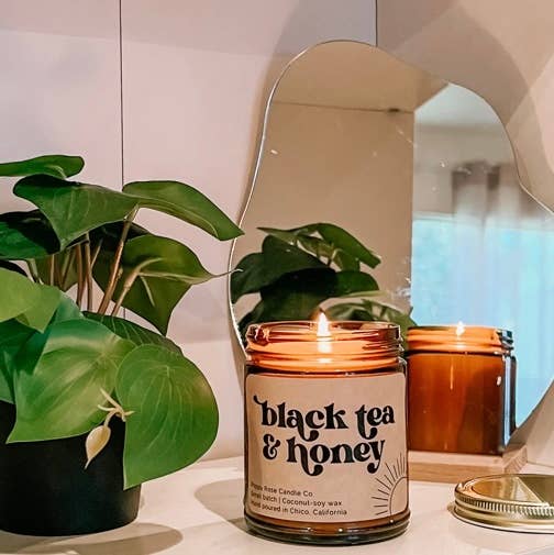 Black tea & honey Candle