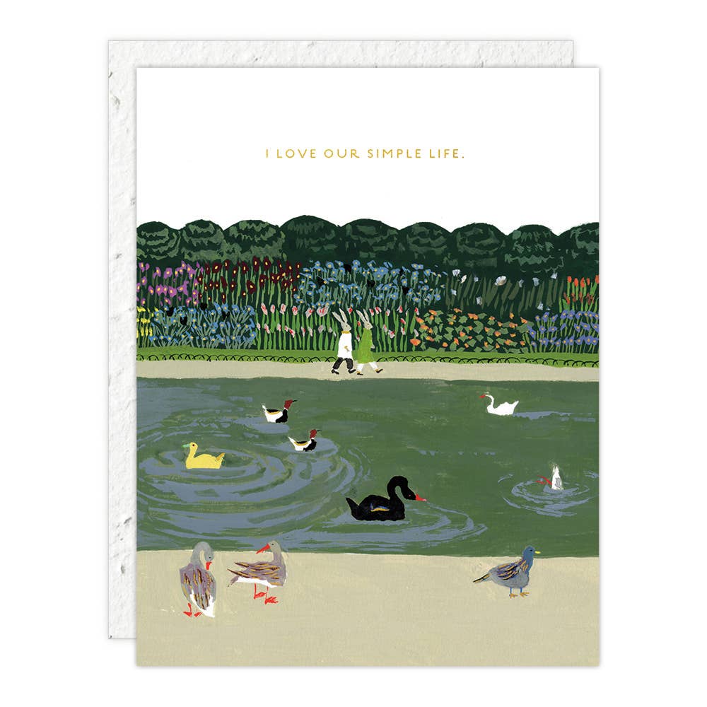 St James Park - Love + Friendship Card