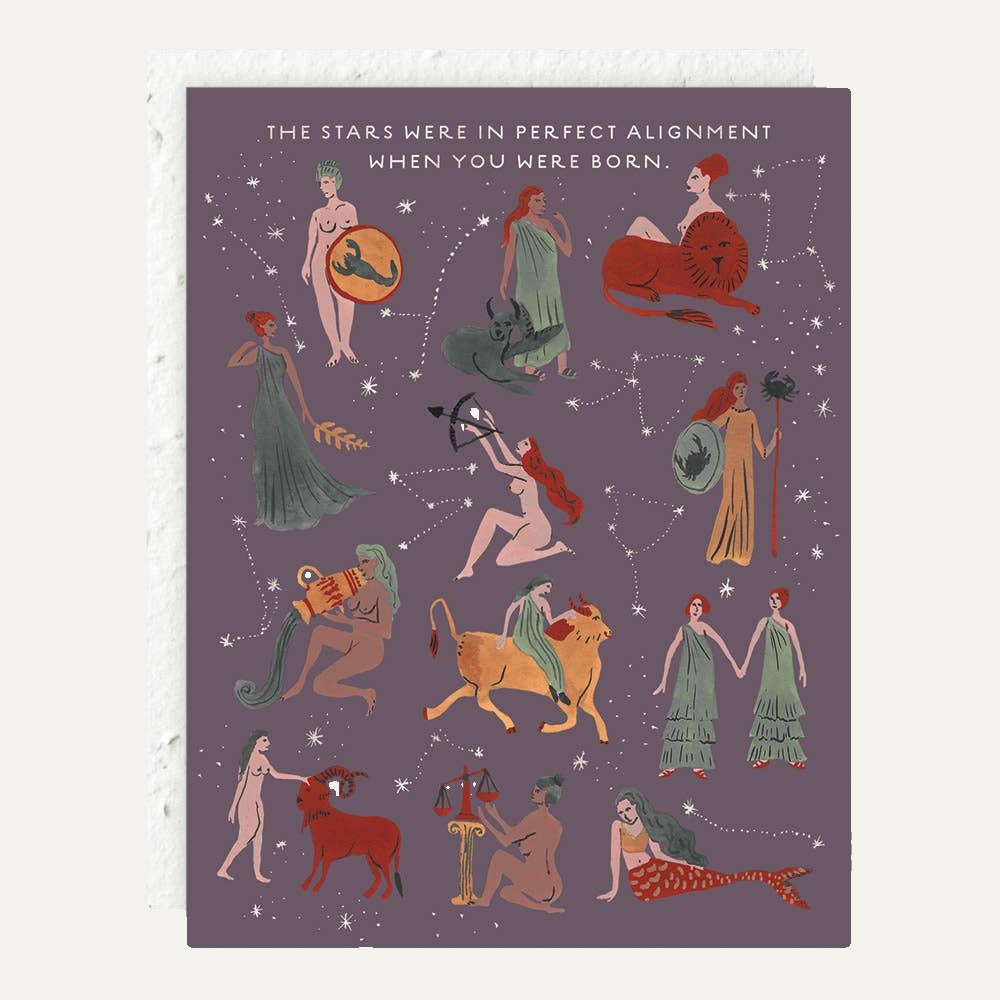 Astrological Ladies - Birthday Card