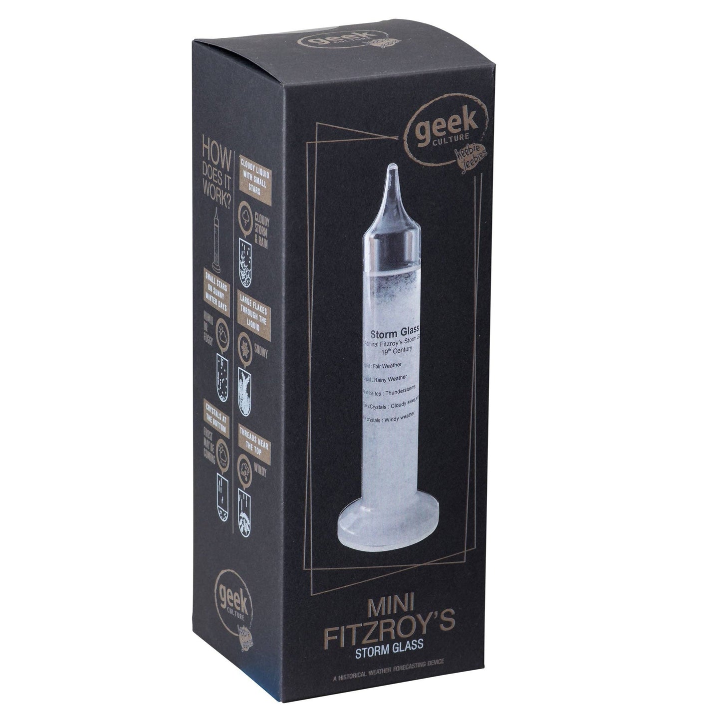 Storm Glass Mini 6" Classic Weather Tool