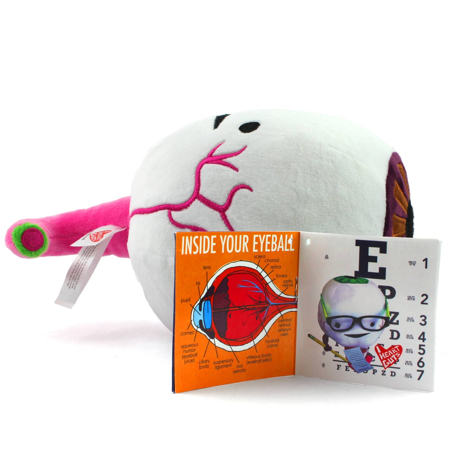 Brown Iris Eyeball Plush - Party Pupil in the House
