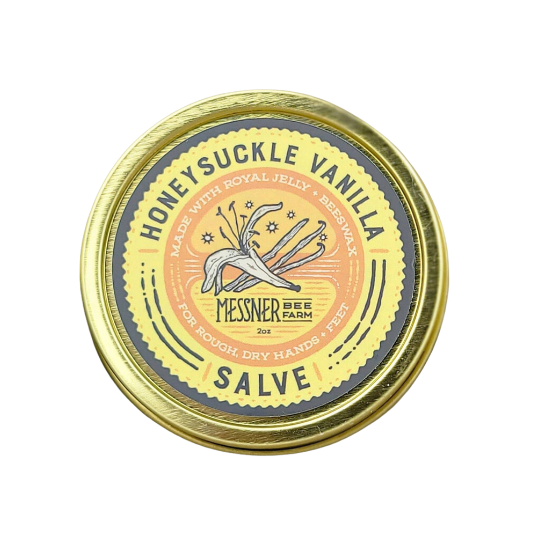 Messner Farm Beeswax and Royal Jelly Salve - Honeysuckle Vanilla