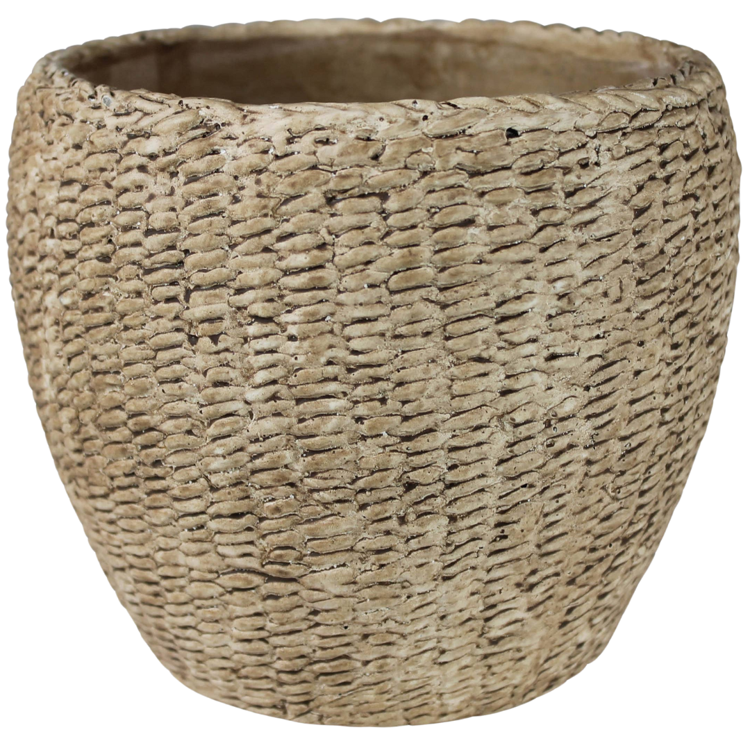 Basket Cement Planter