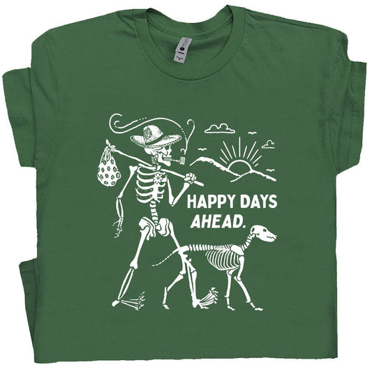 Skeleton Walking T-Shirt