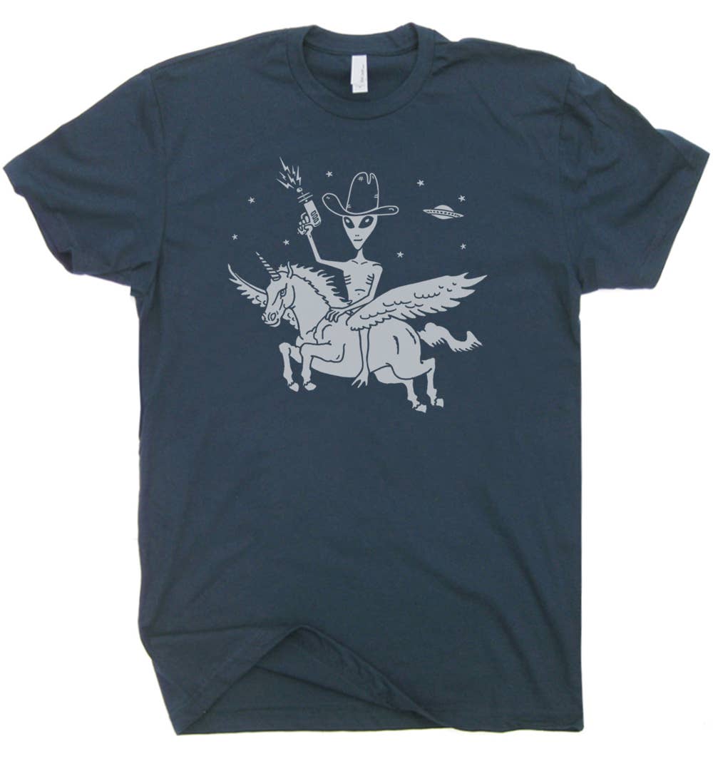 Alien Unicorn T-Shirt