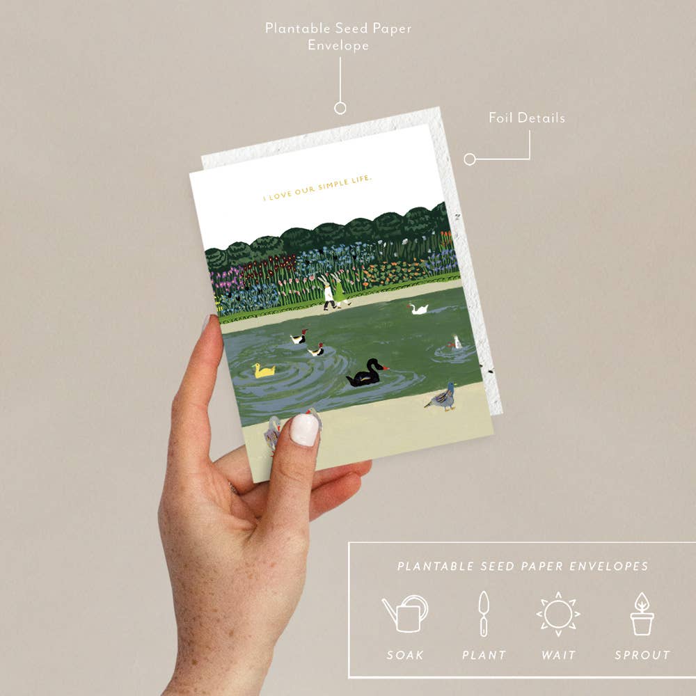 St James Park - Love + Friendship Card
