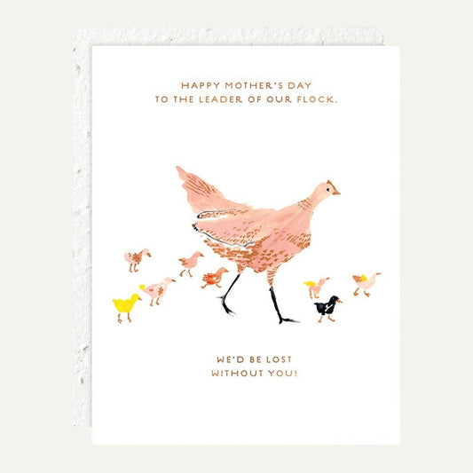 Mother Hen - Mother's Day Card