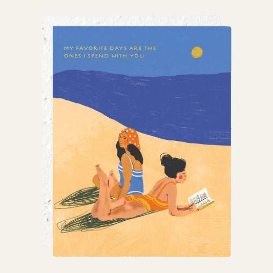 Beach Girls - Love + Friendship Card