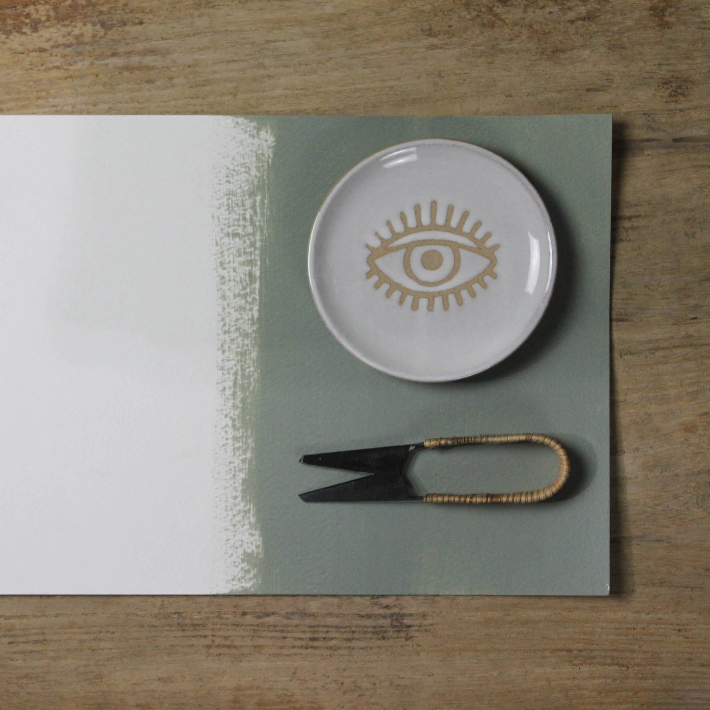 Eye Ceramic Icon Tray