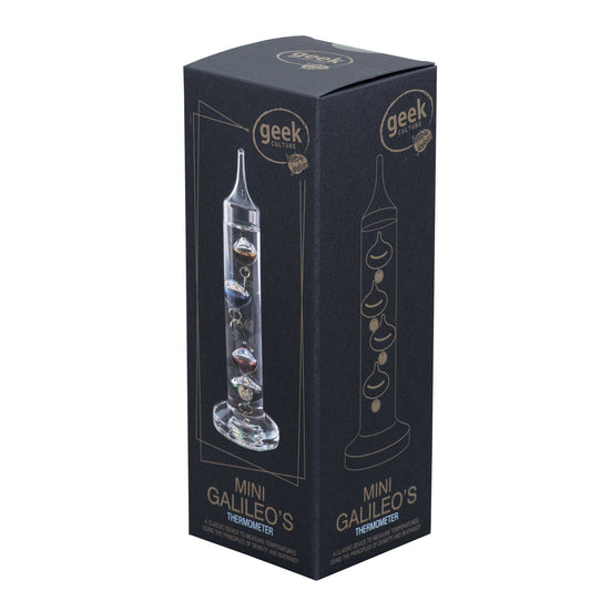 Galileo Thermometer Mini 6" Classic Weather Tool