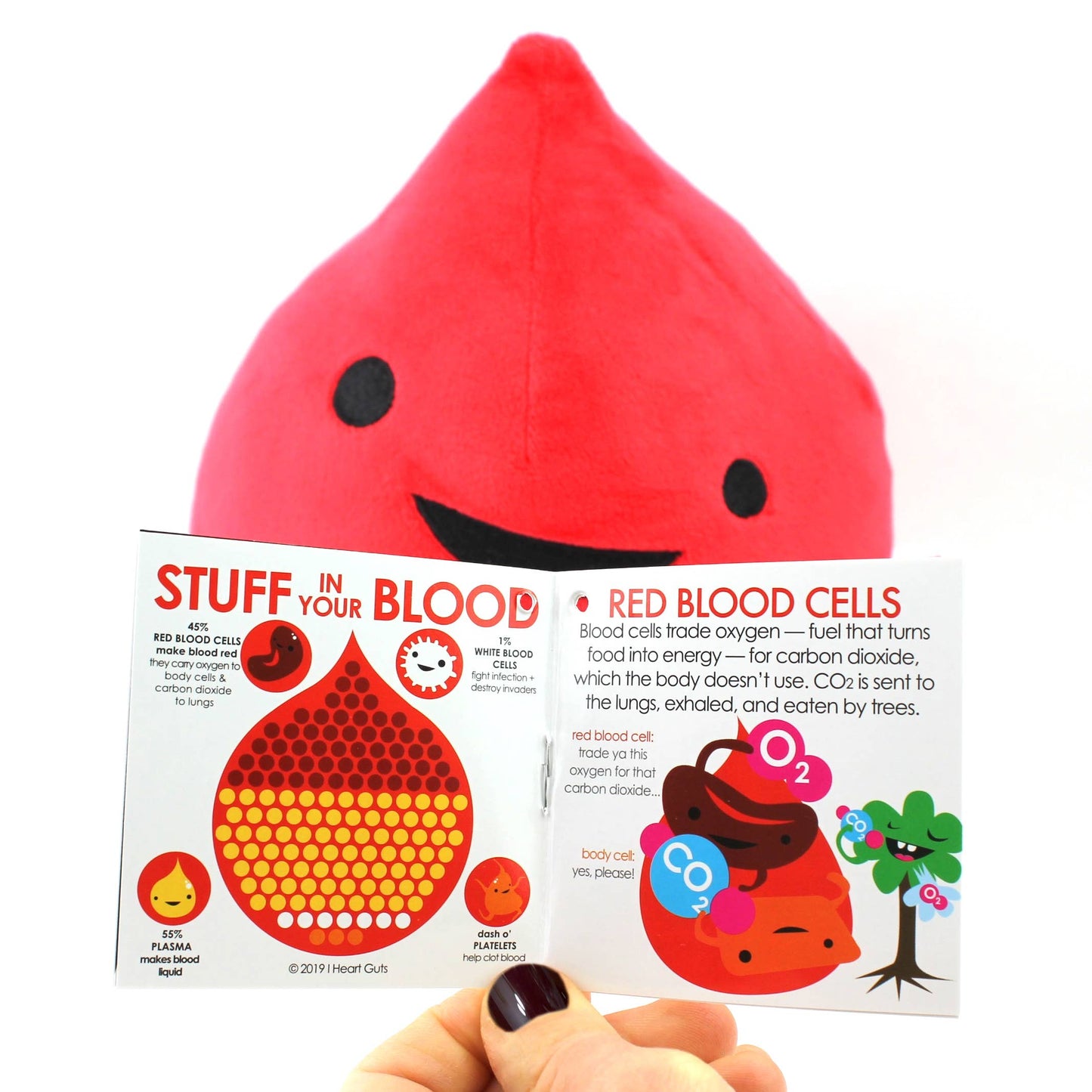 Blood Drop Plush - All You Bleed is Blood