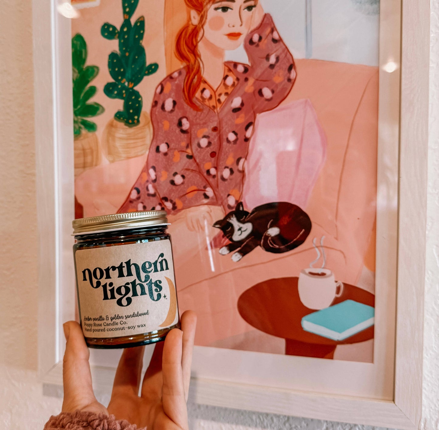 Northern Lights Candle