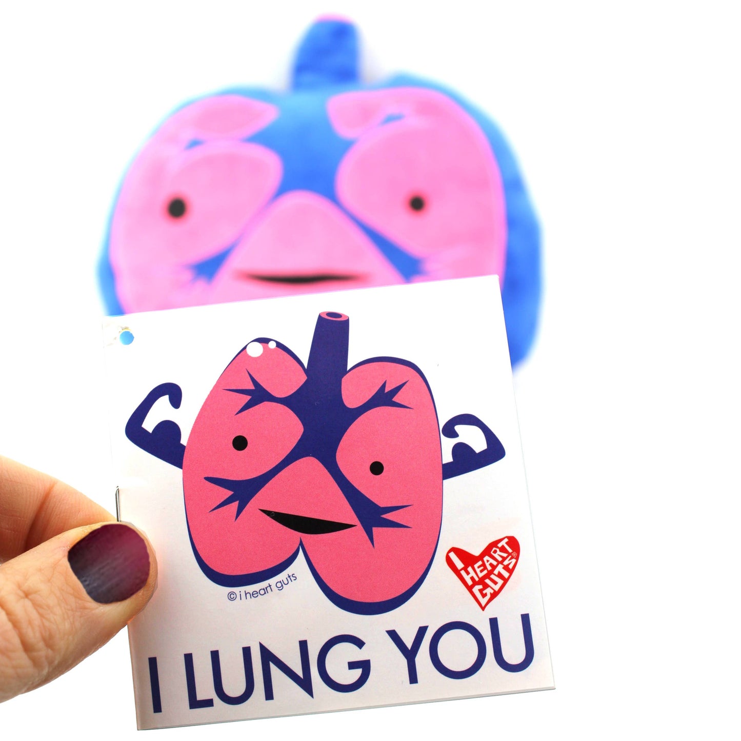 Lungs Plush - I Lung You