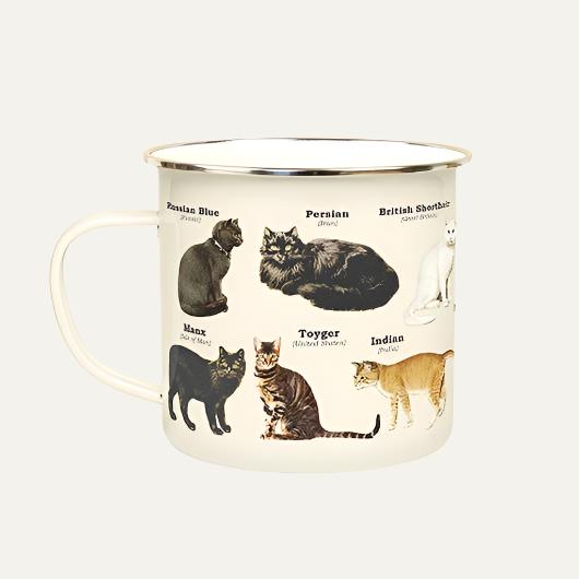 Cats - Enamel Mug