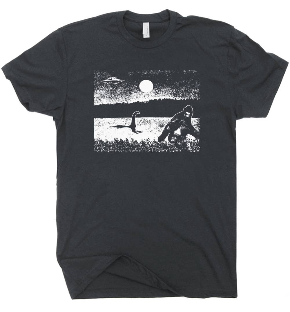 Bigfoot Loch Ness Monster T-Shirt