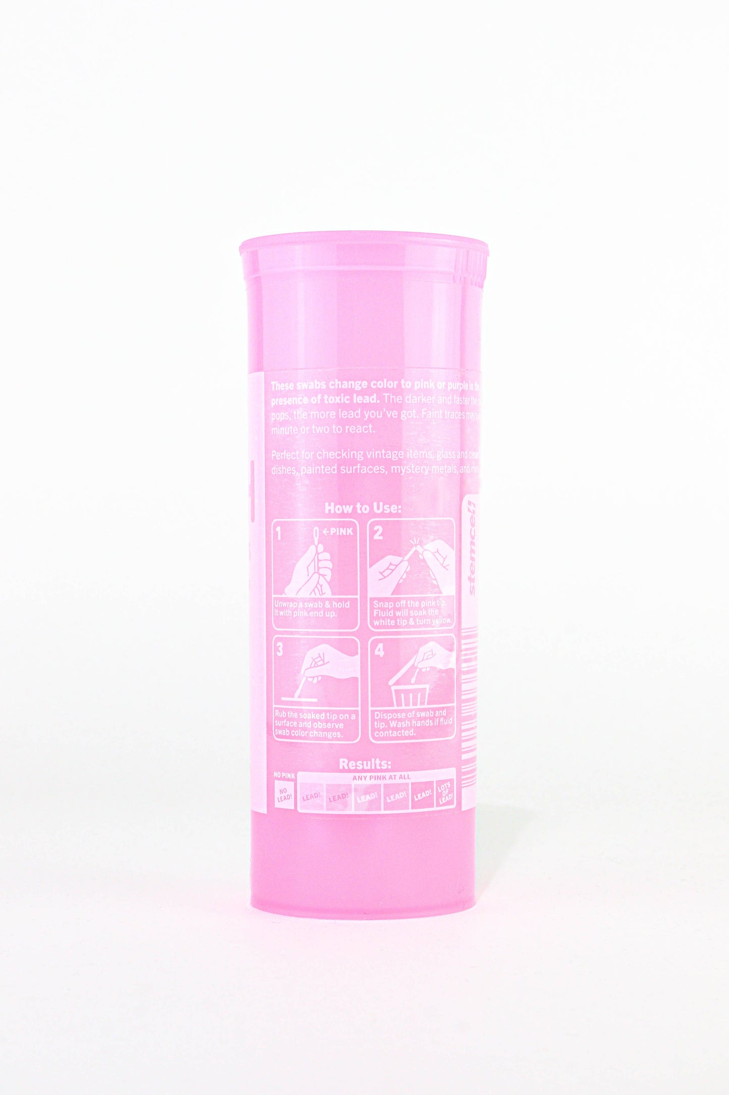PINK DEATH™ Lead Test Swabs