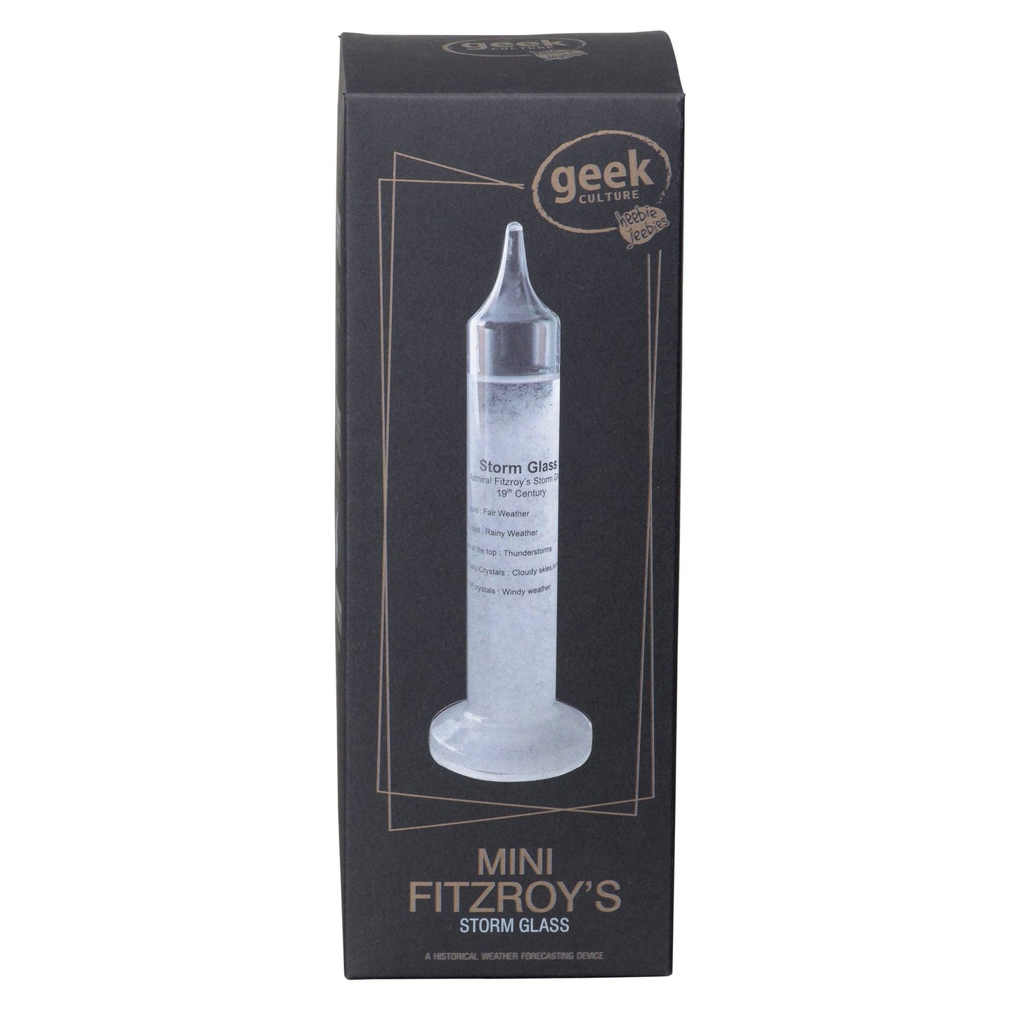 Storm Glass Mini 6" Classic Weather Tool