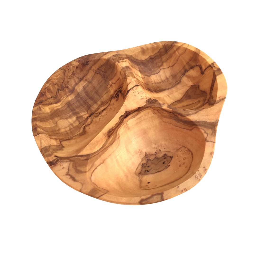 Olive Wood Serving Bowl