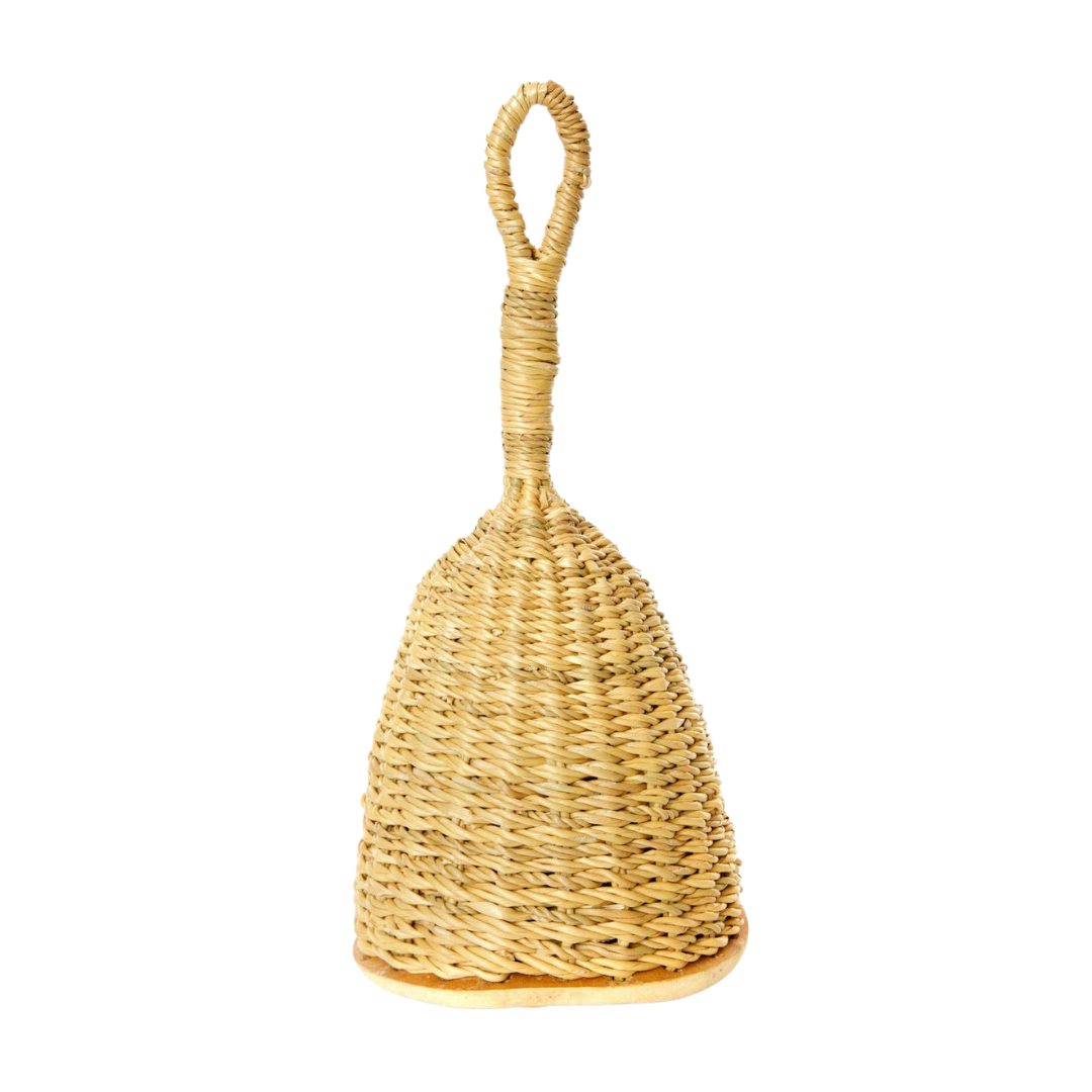 Natural Woven Elephant Grass Rattles