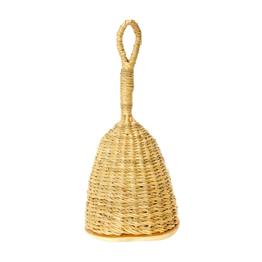 Natural Woven Elephant Grass Rattles