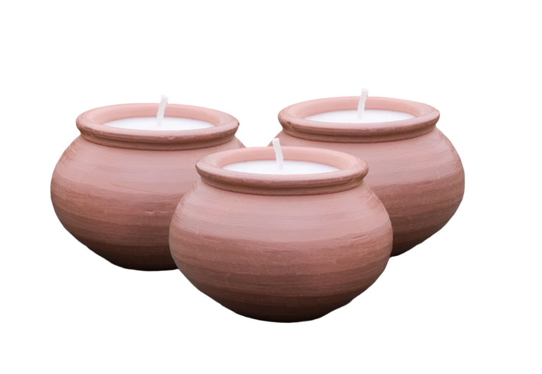 Handmade Terracotta Candles