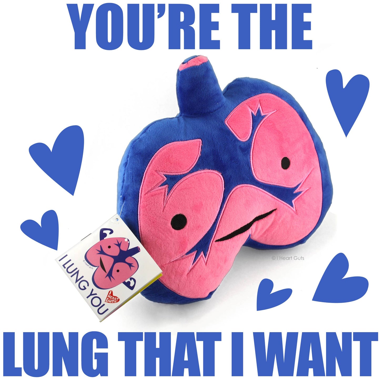 Lungs Plush - I Lung You