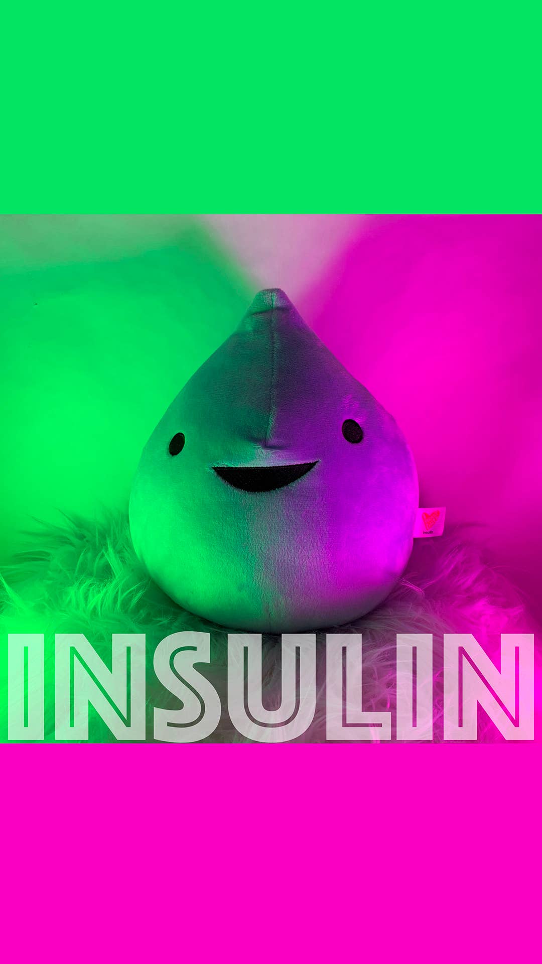 Insulin Plush - Insulin For The Win